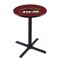 Holland Bar Stool Co 36" Blk Wrinkle Louisiana-Monroe Pub Table L211B3628LA-Mon - alternate 1